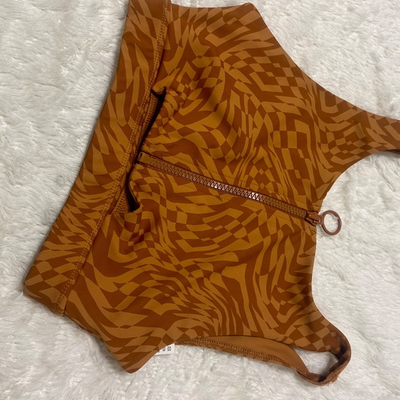 Forever21 Workout Set Brown Swirl - Picture 3 of 3